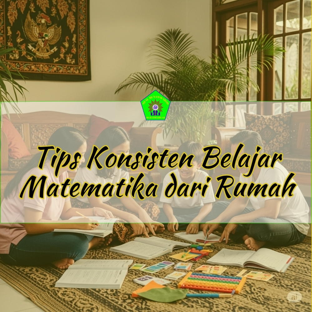 Tips Konsisten Belajar Matematika dari Rumah